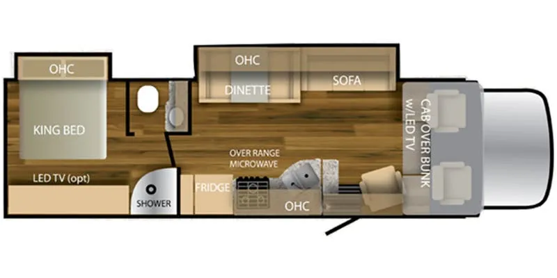 Nexus Triumph 32TSC floor plan