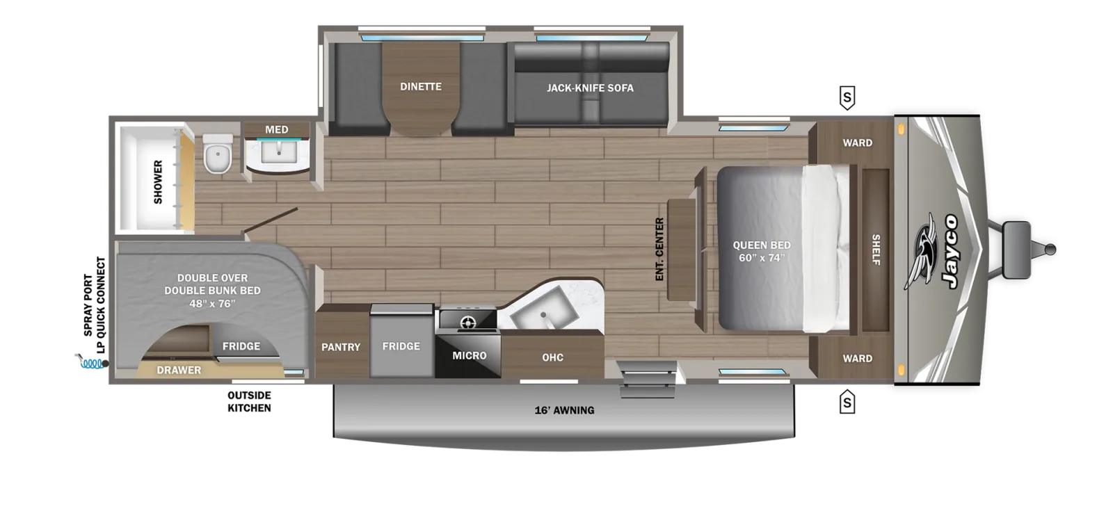 2027 Jayco Jay Flight SLX 261BHSW - Photo 3