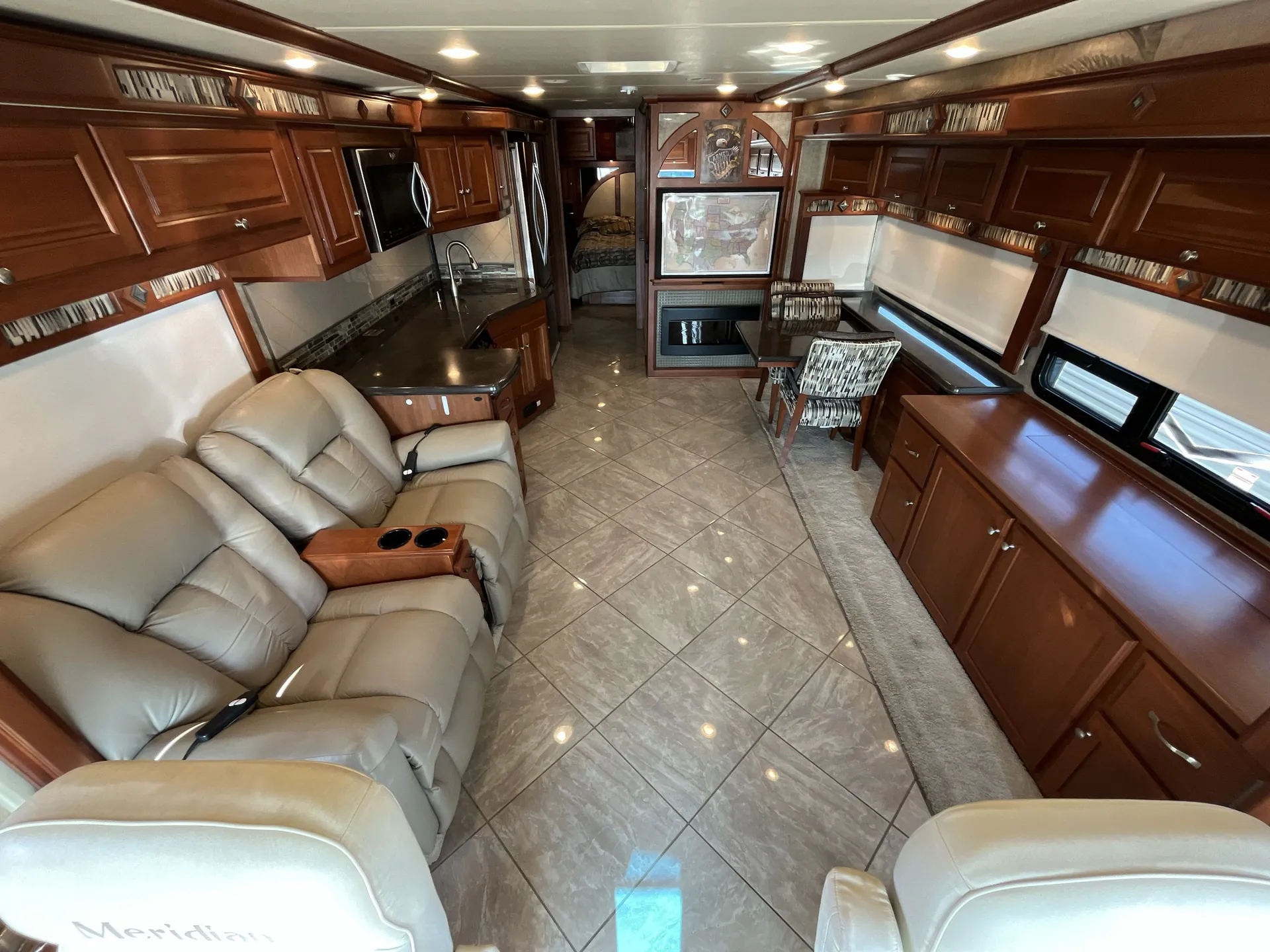 2016 Winnebago Meridian 36M — living area main