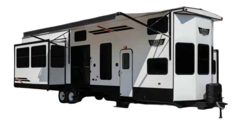 Forest River Wildwood DLX 353FLFB exterior