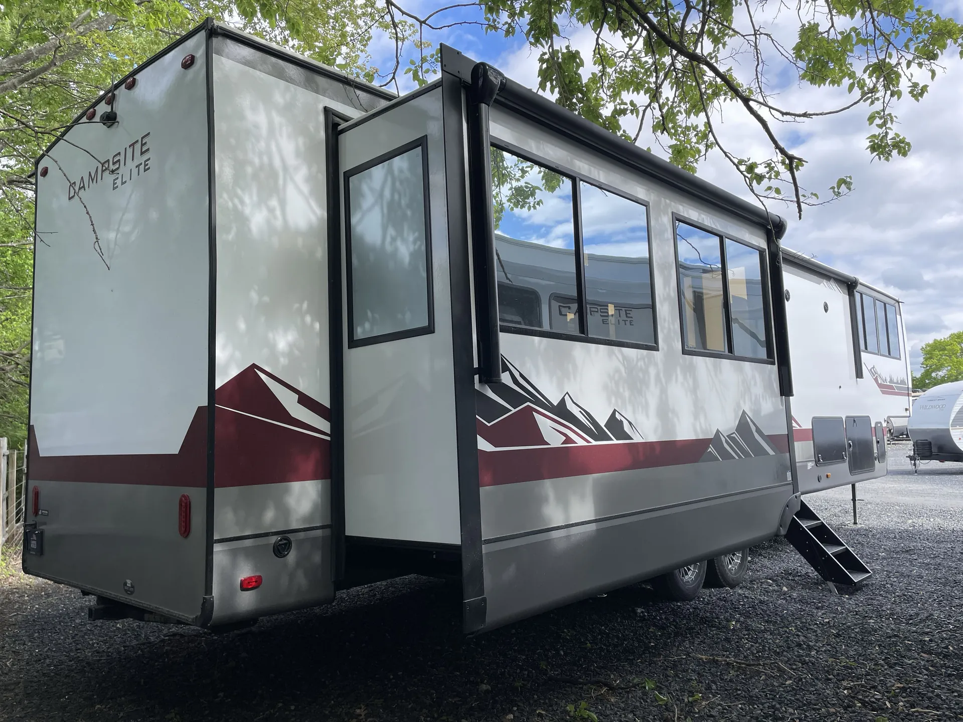 2026 Forest River Campsite Elite 36AK — backside