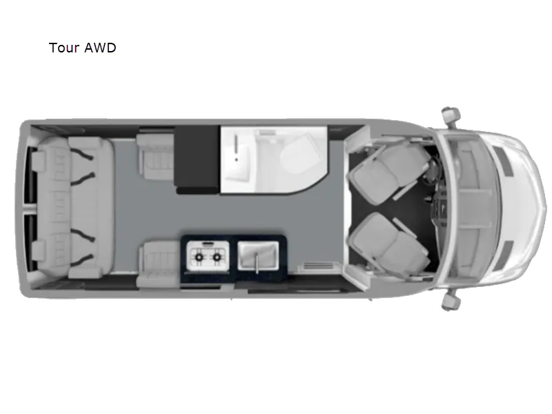 2025 Grech RV Turismo-ion AWD TOUR - Floor plan