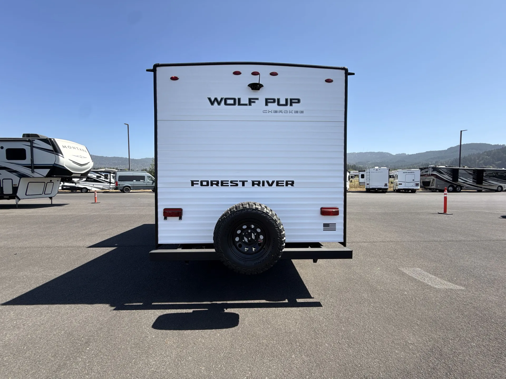 2027 Forest River Cherokee Wolf Pup 17JW — backside