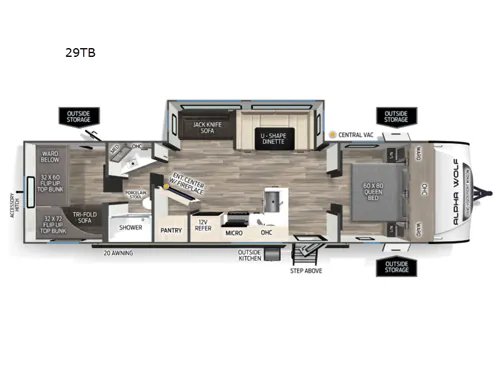 2026 Forest River Cherokee Alpha Wolf 29TB, Photos photo 2