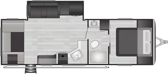 2023 Keystone Springdale 256RD - Floor plan