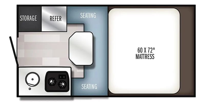 Palomino Rogue EA-2 floor plan