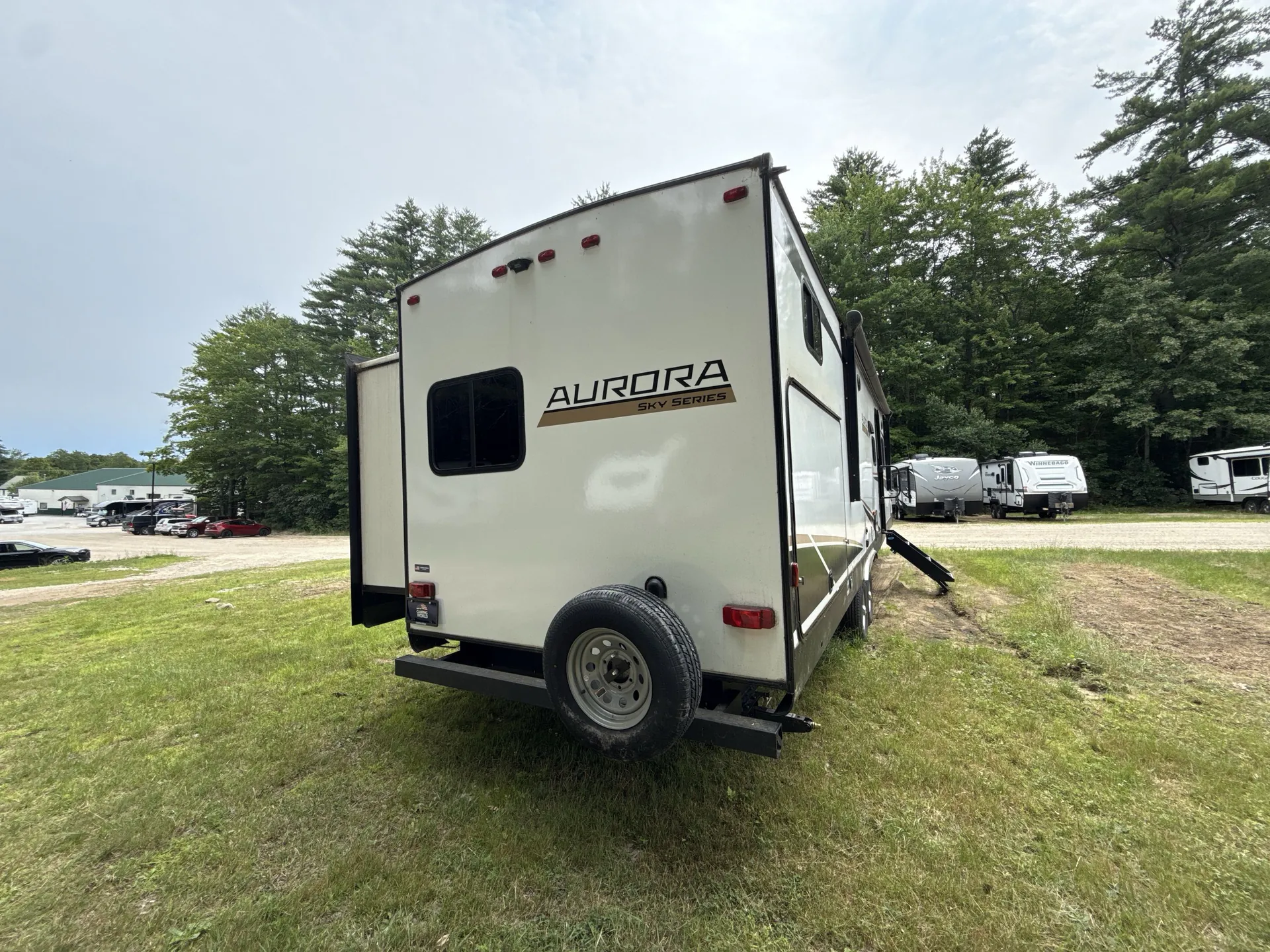 2023 Forest River Aurora 34BHTS — backside