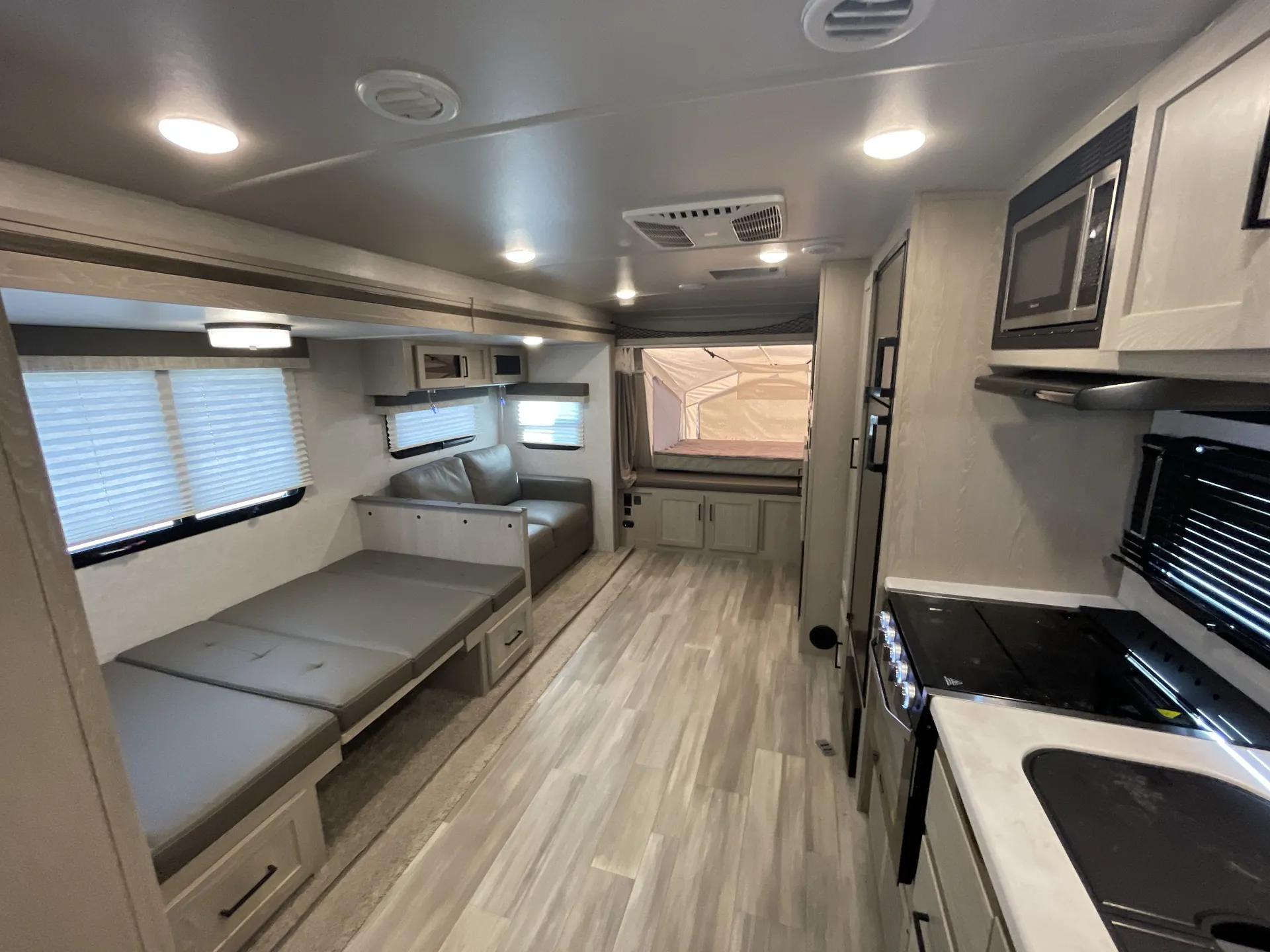 2021 Forest River Flagstaff Shamrock 235S — living area main