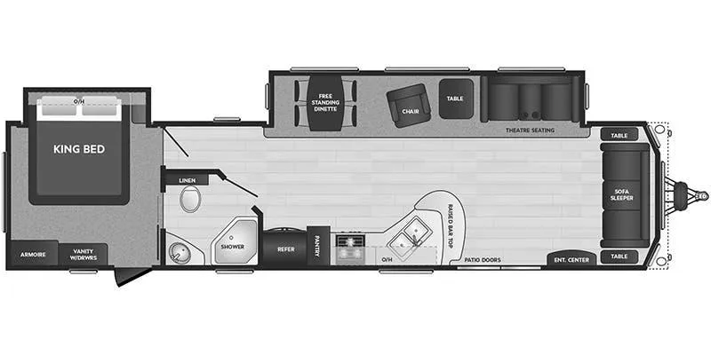 Keystone Residence 40FDEN floor plan