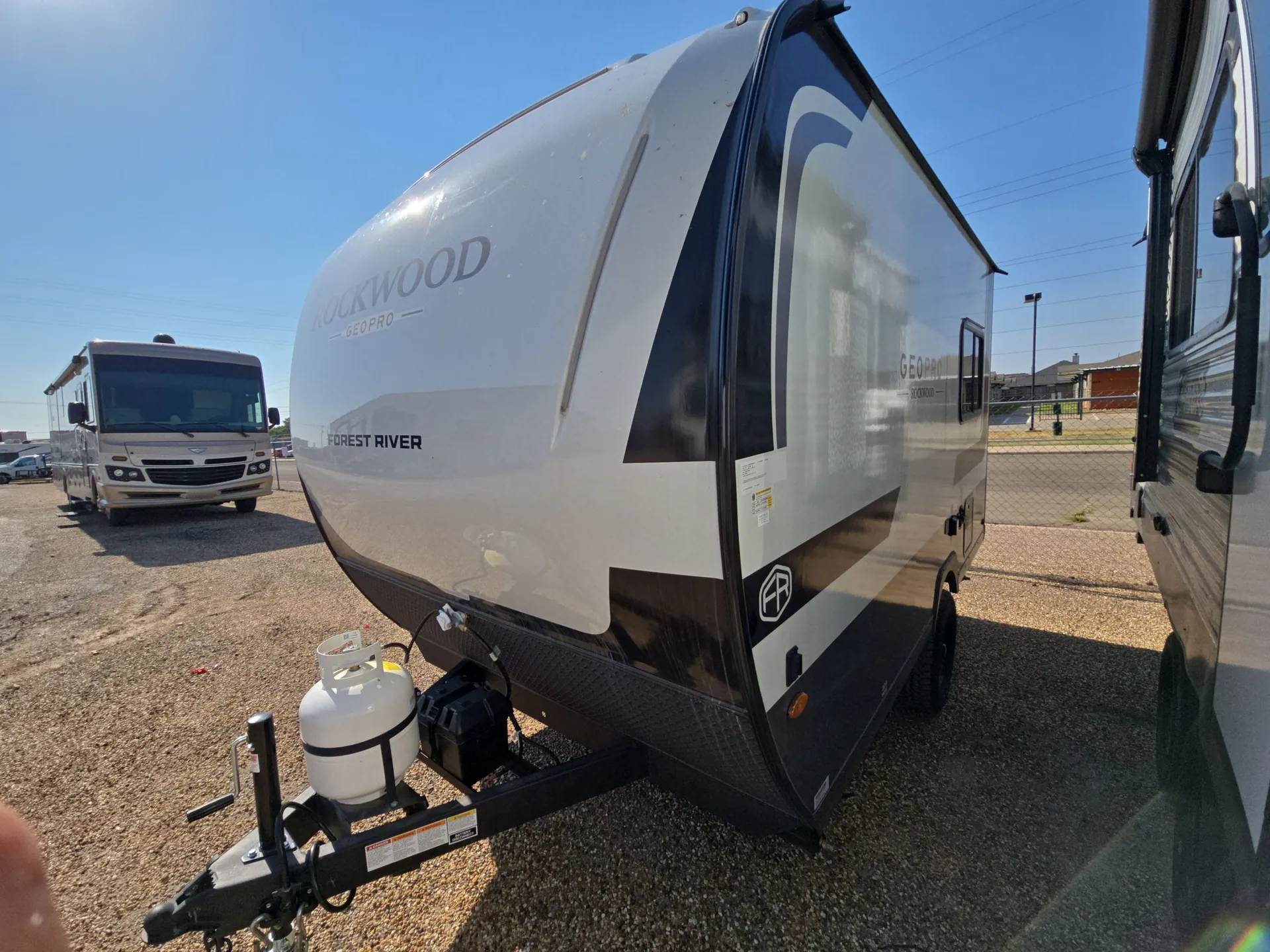 2027 Forest River Rockwood Geo Pro 15TB — off campside