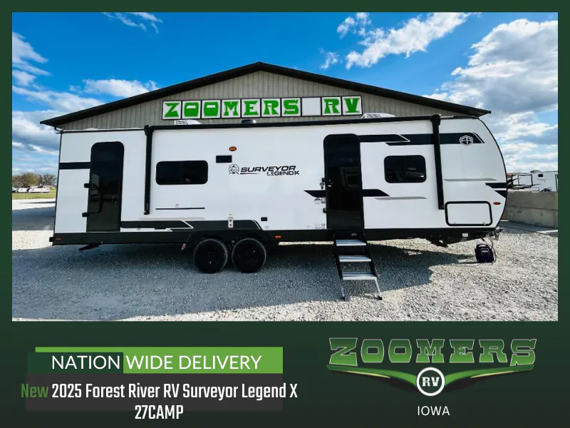 2025 Forest River Surveyor Legend X 27CAMP dealer photo 1 from Zoomers RV