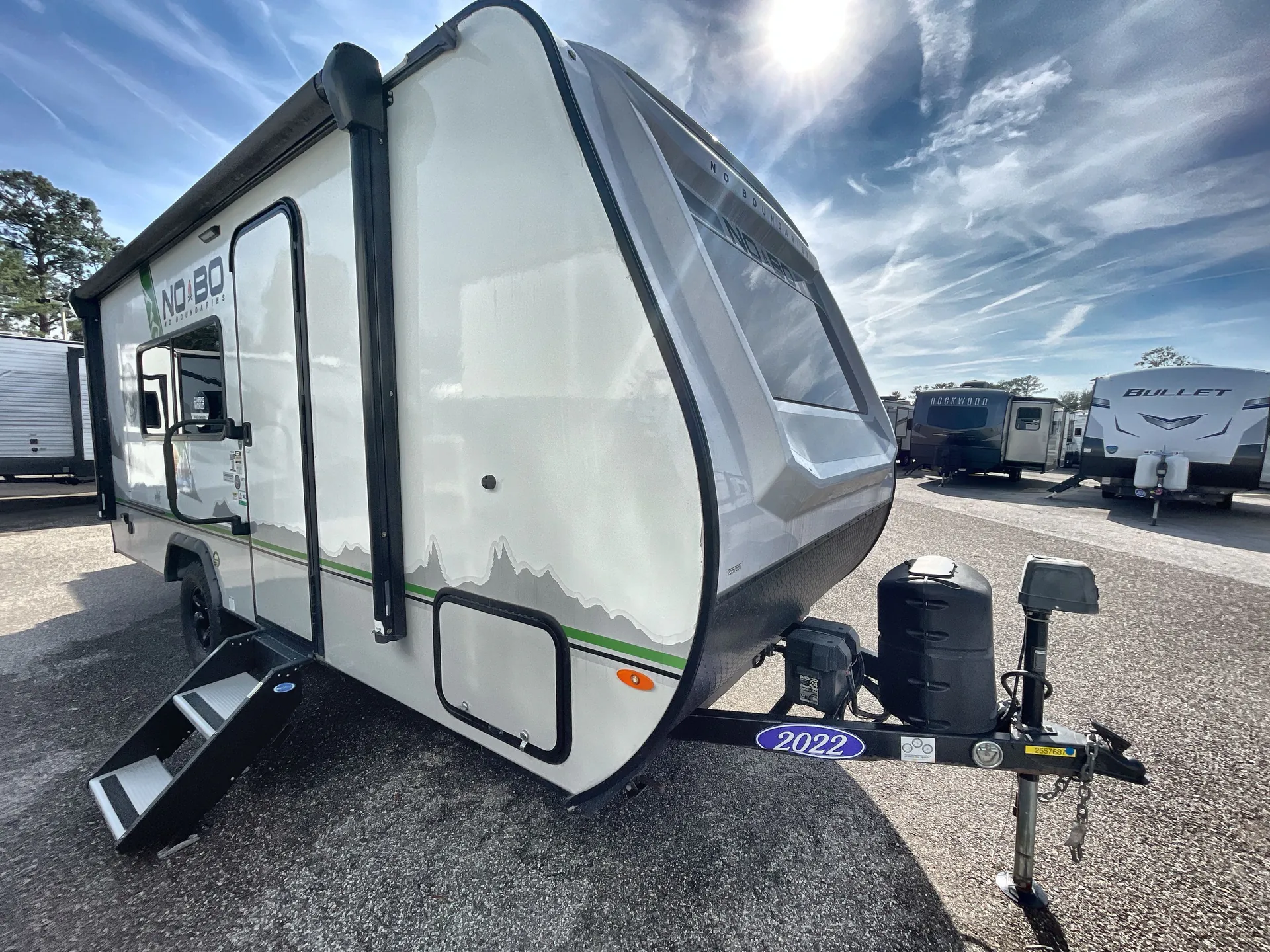 2021 Forest River No Boundaries NB19.8 — campside