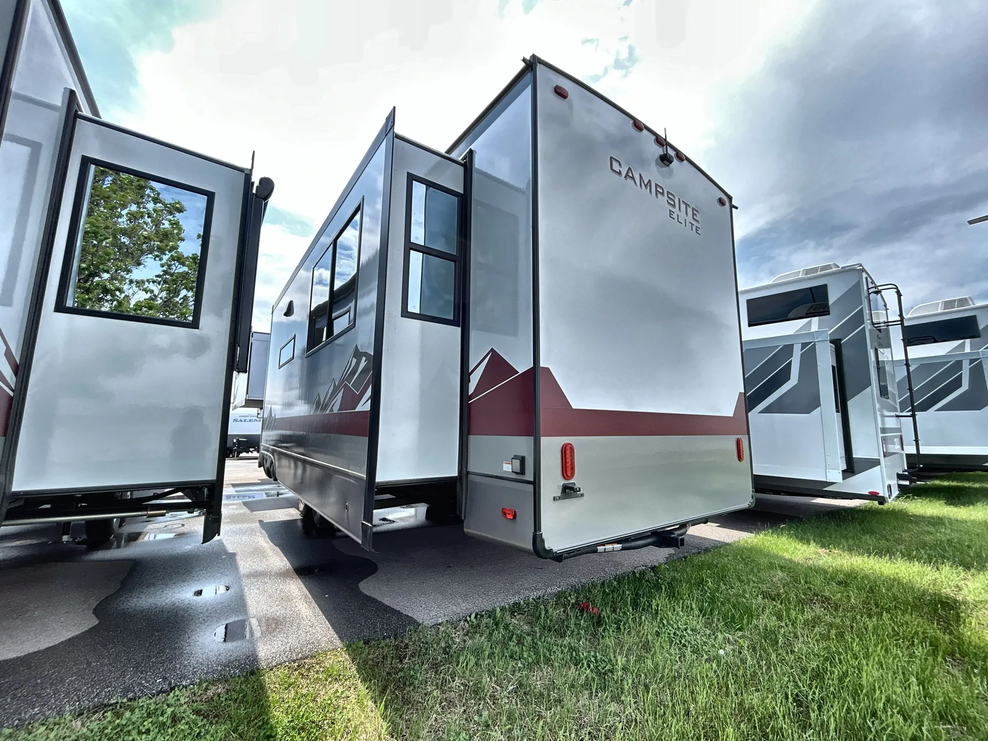 2026 Forest River Campsite Elite 36AK — backside