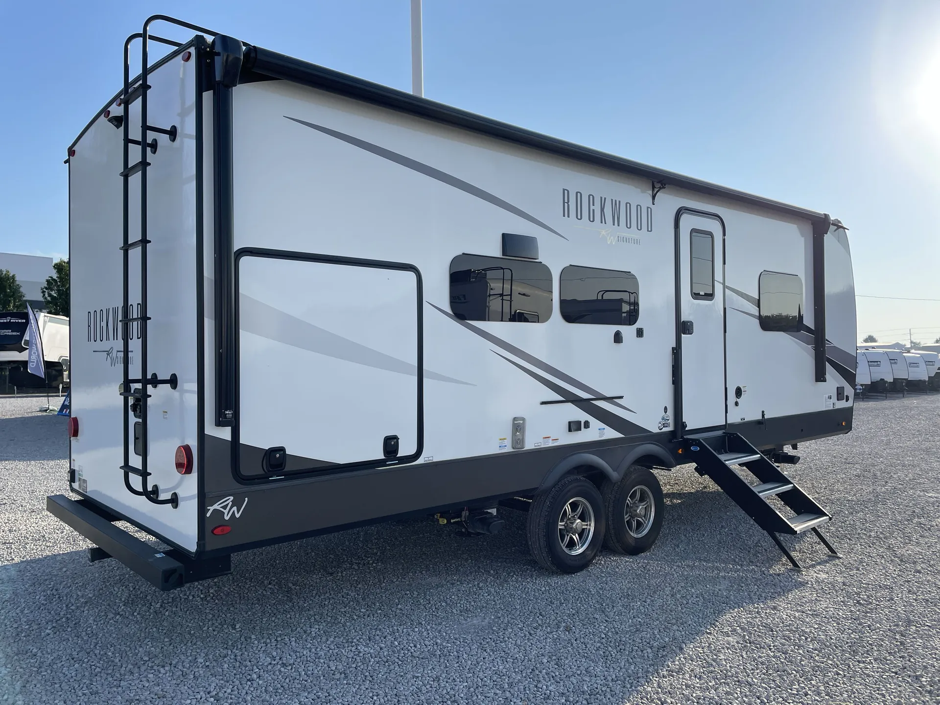 2024 Forest River Rockwood Signature 8265KBS — campside