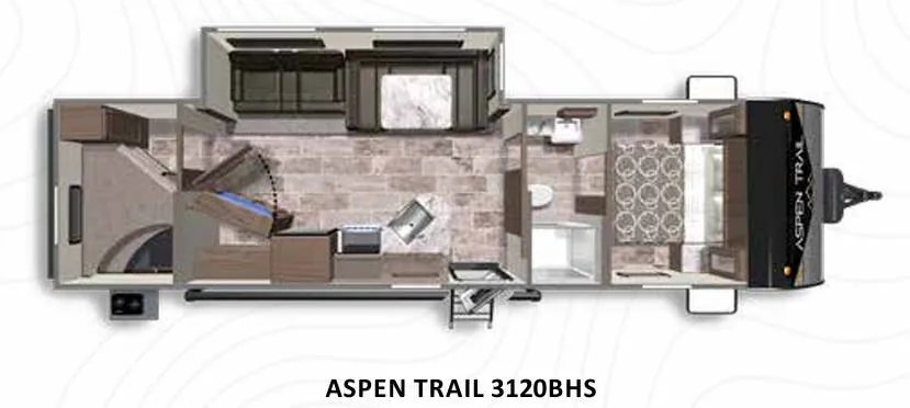 Dutchmen Aspen Trail 3120BHS floor plan