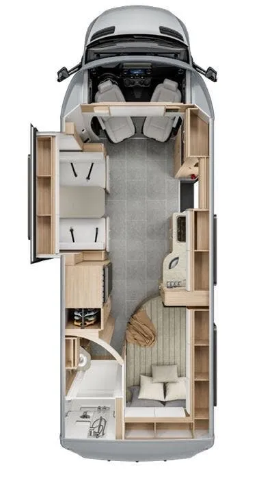 Leisure Travel Unity U24CB floor plan