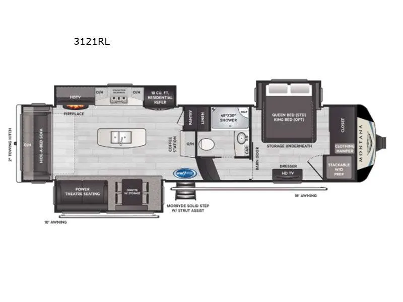 2021 Keystone Montana 3121RL - Photo 2
