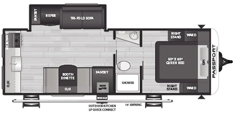 2026 Keystone Passport SL Series 2450RK - Photo 3