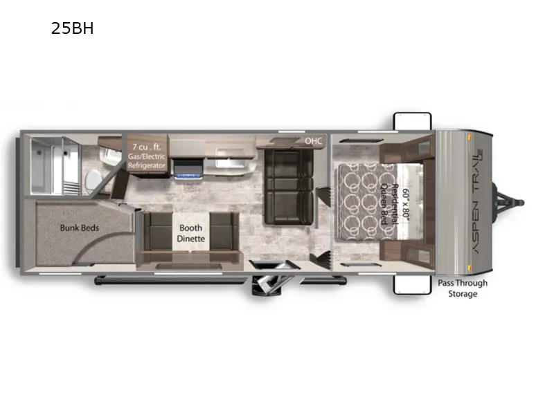 2022 Dutchmen Aspen Trail LE 25BH - Photo 3