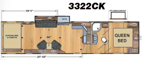 Eclipse Iconic 3322CK floor plan