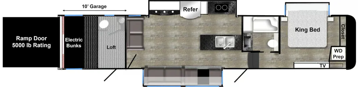 Luxe Luxe 45FB floor plan