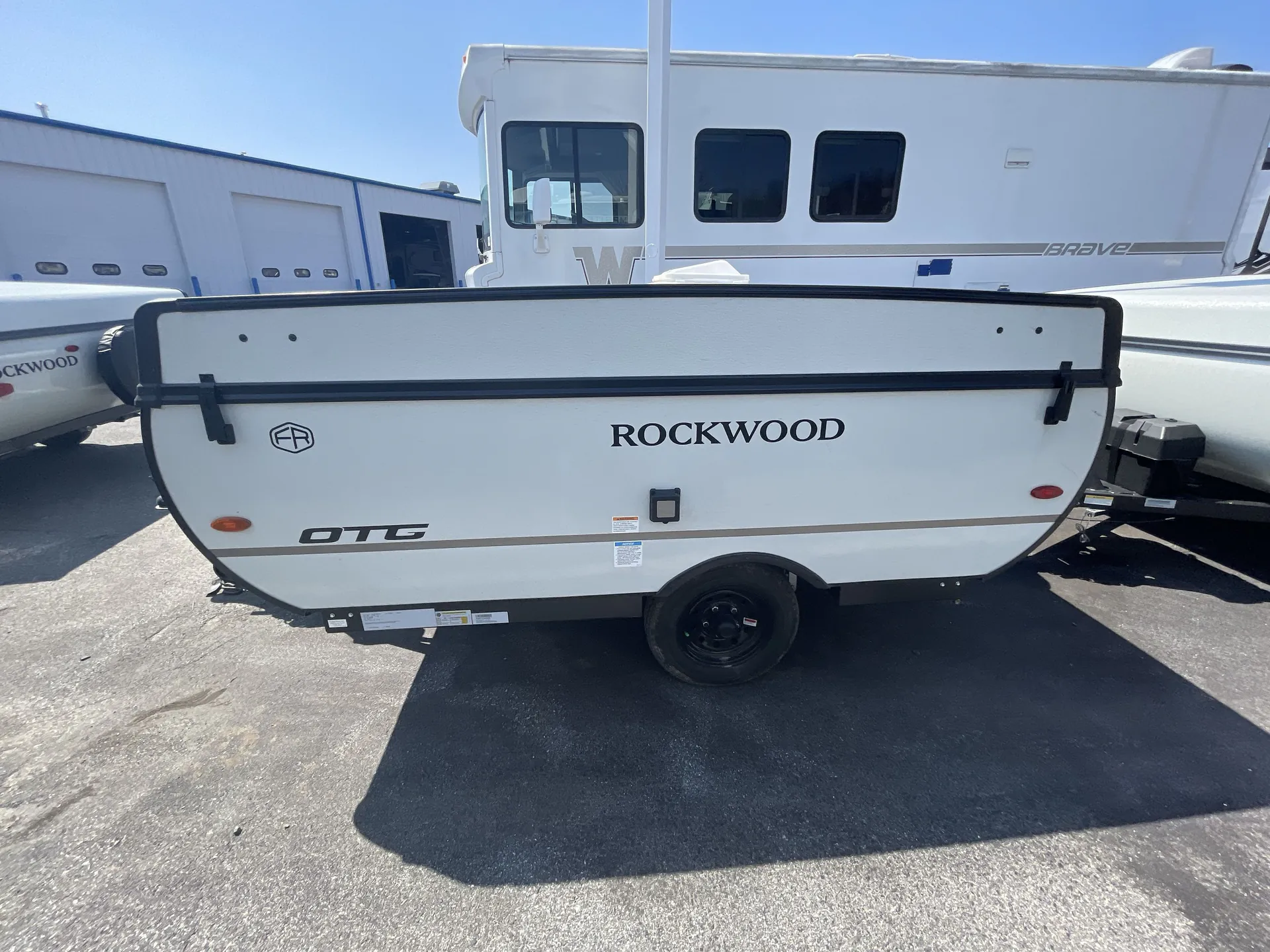 2026 Forest River Rockwood Off The Ground 16OTG — campside