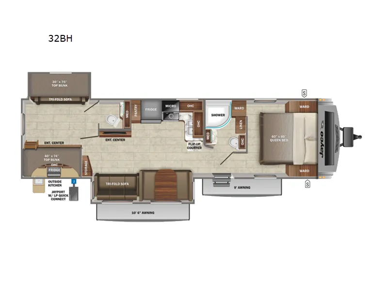 2022 Jayco White Hawk 32BH - Photo 3