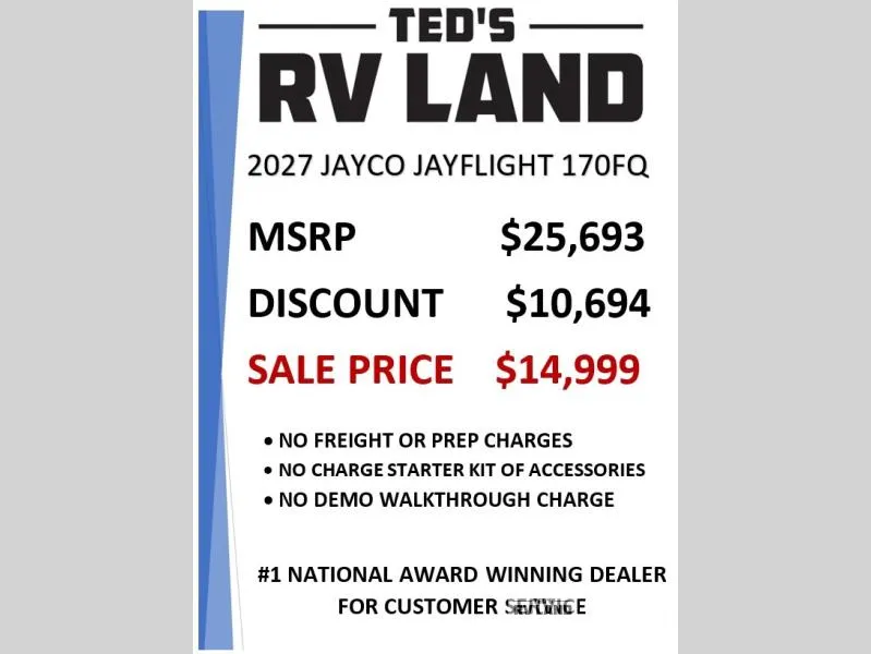 2027 Jayco Jay Flight SLX 170FQ - Photo 3