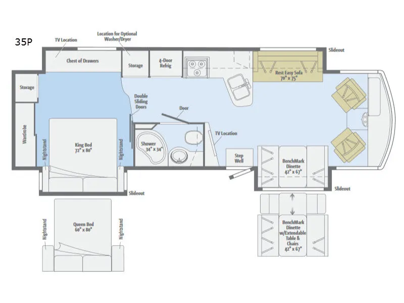 2017 Winnebago Adventurer 35P - Photo 2