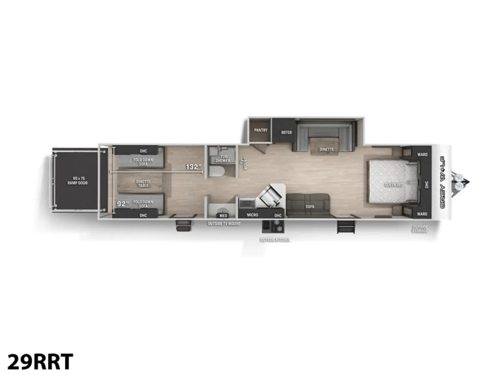2023 Forest River Cherokee Grey Wolf 29RRT - Photo 3