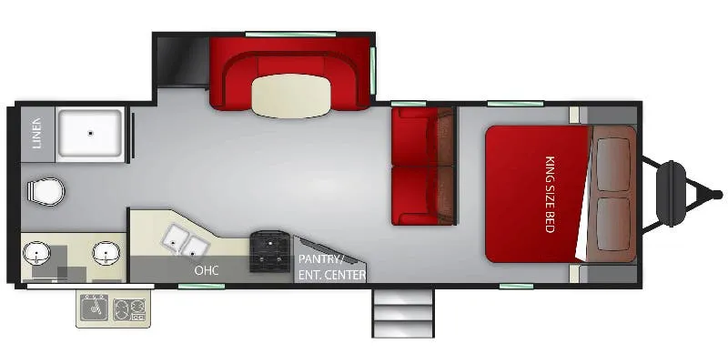 Cruiser RV Embrace EL260 floor plan