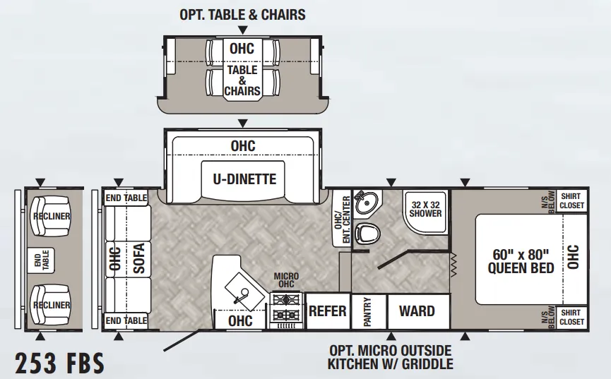 Palomino Puma 253FBS floor plan