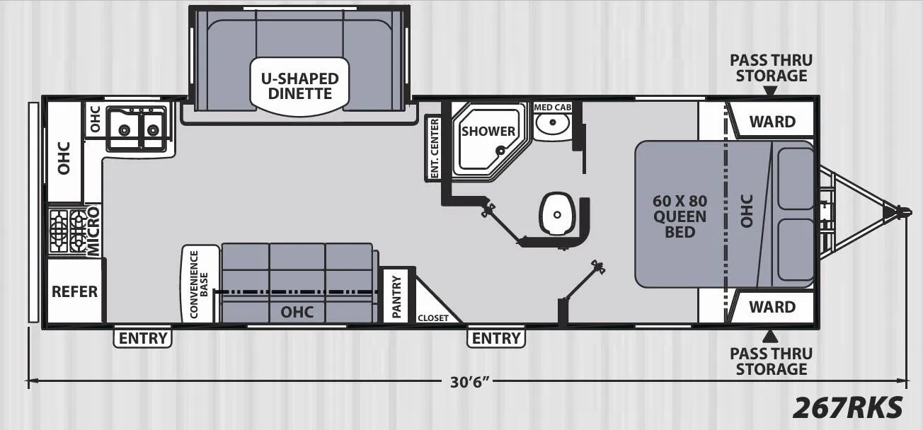 Coachmen Apex Ultra-Lite 267RKS floor plan