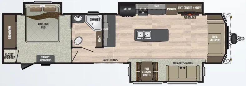 Keystone Residence 401MKTS floor plan