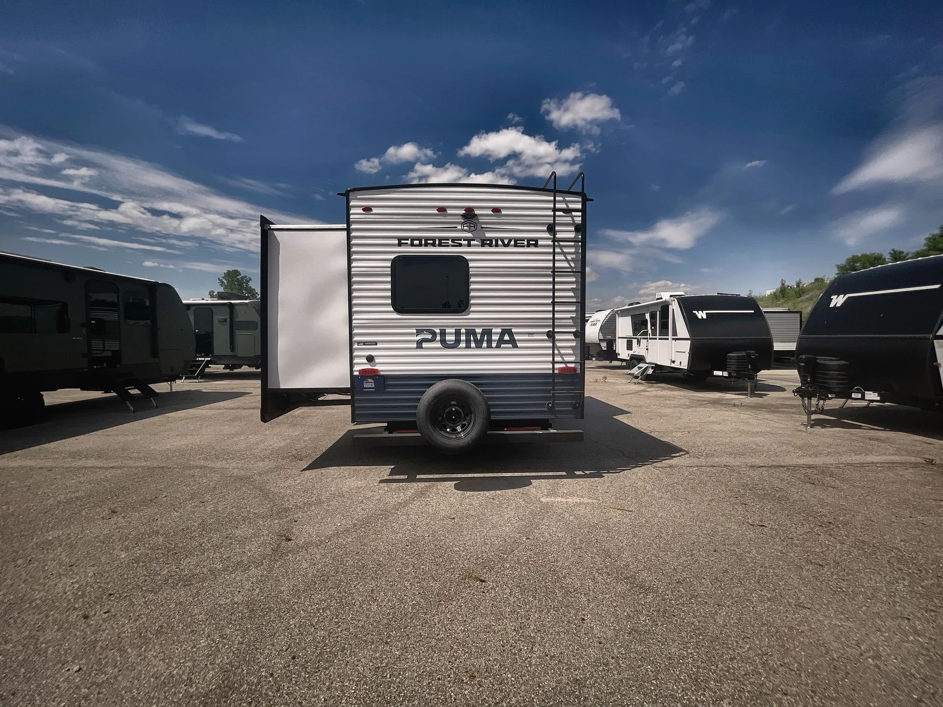 2027 Forest River Puma 32BHFS — backside