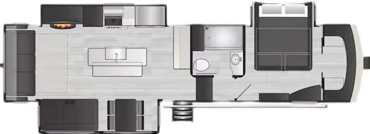 2023 Keystone Arcadia 3260RL - Floor plan