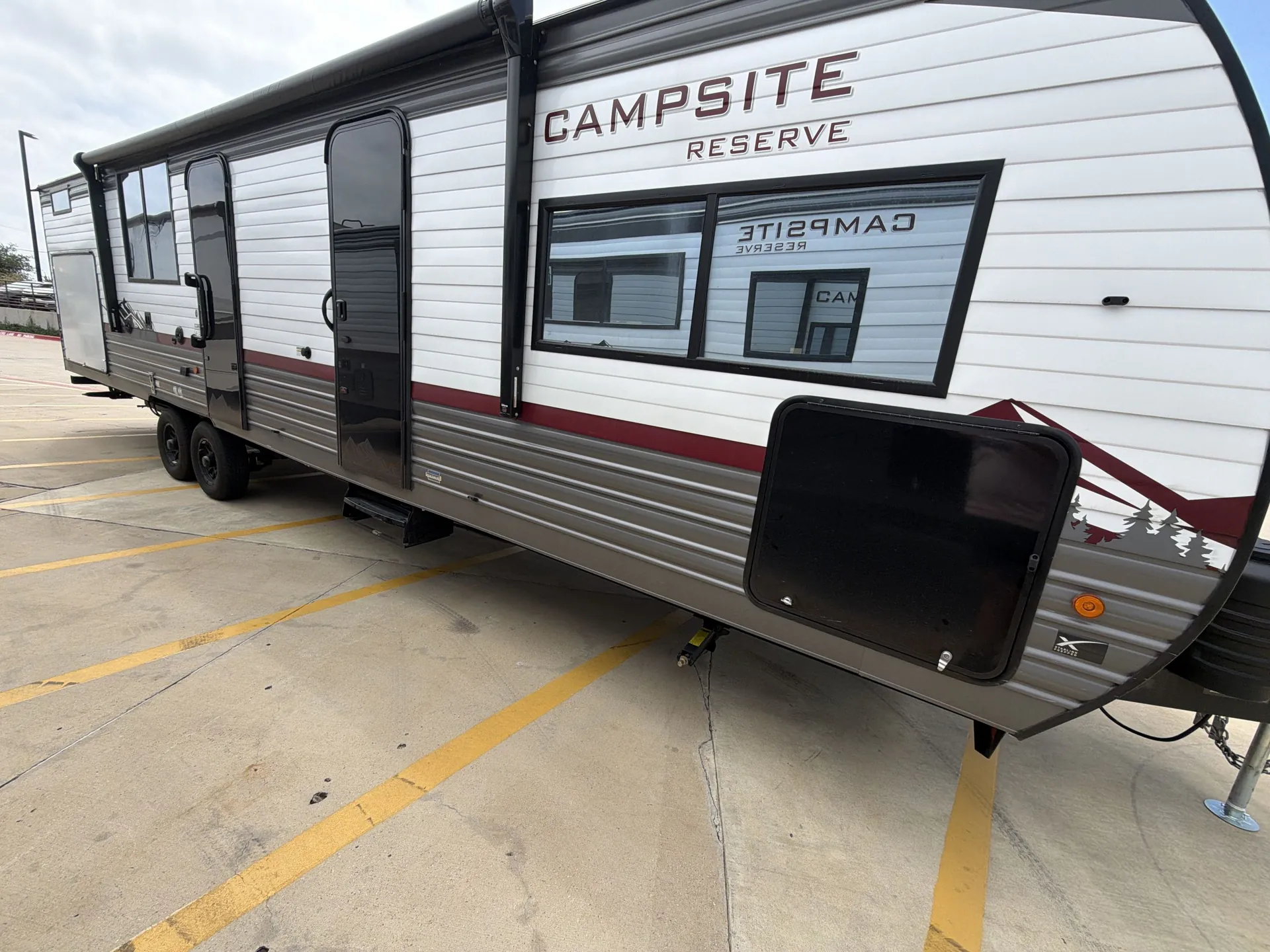 2027 Forest River Campsite Reserve 29TJ — campside