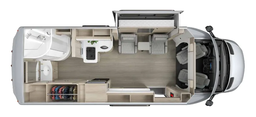 Leisure Travel Wonder U24MB floor plan