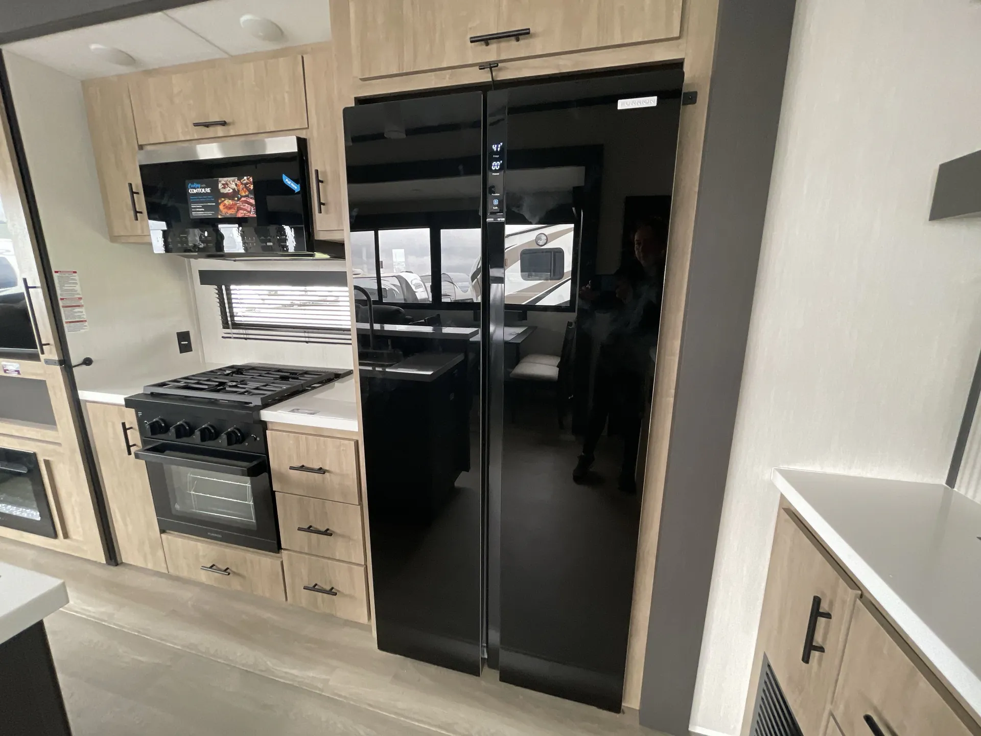 2026 Forest River Campsite Elite 32BAM — fridge