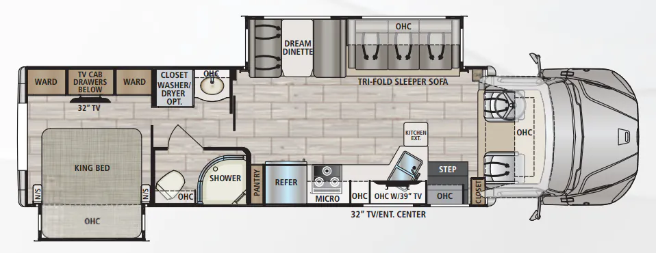 Dynamax Corp DX3 34KD floor plan