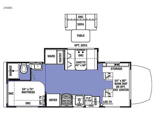 2016 Forest River Sunseeker MBS 2400S - Photo 3
