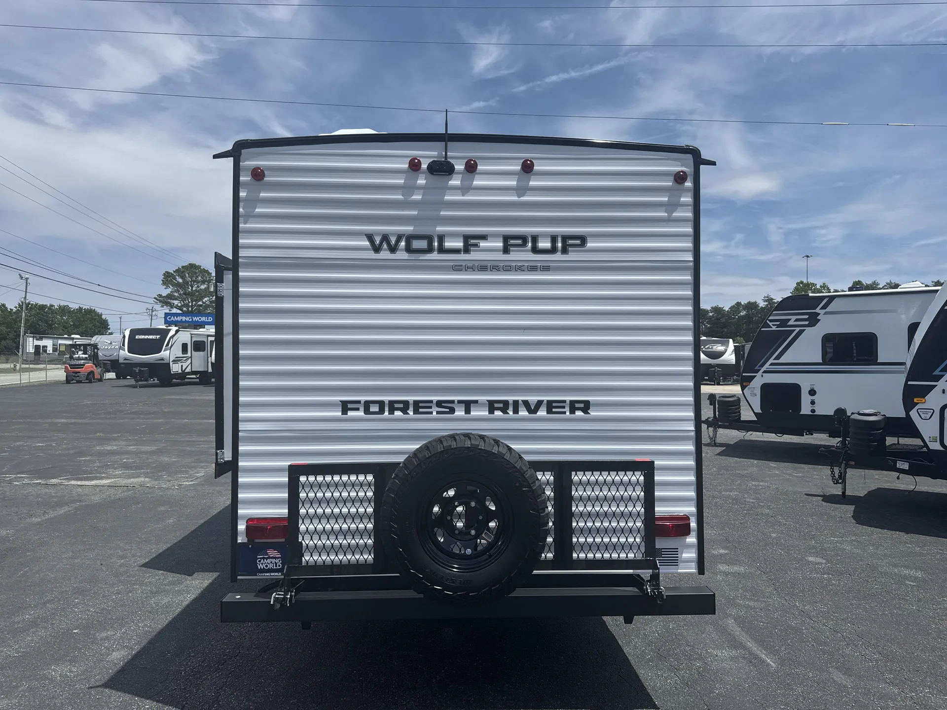 2027 Forest River Cherokee Wolf Pup 17JW — backside