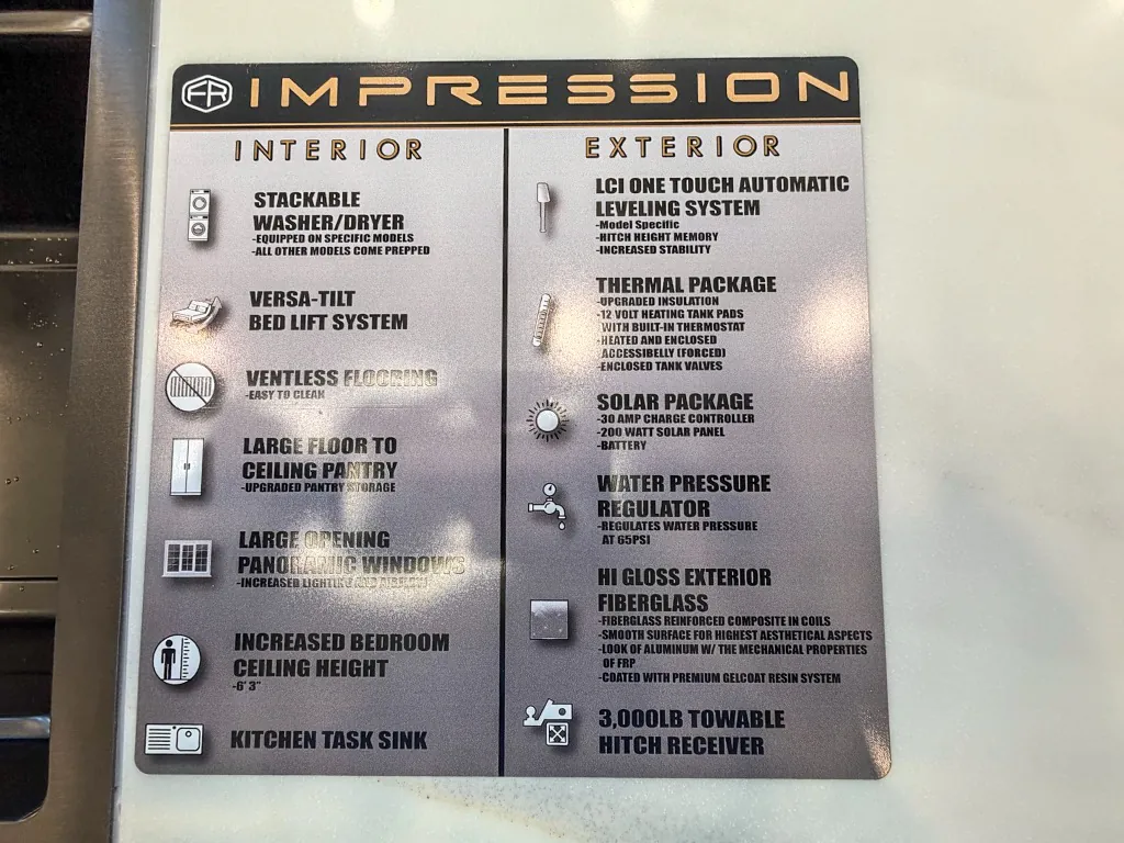 2027 Forest River Impression 318RL, Photos photo 12