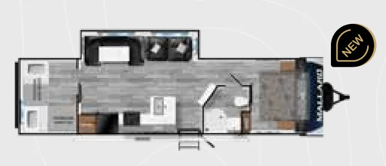 Heartland Mallard M321BH floor plan