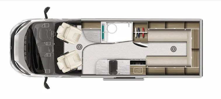 Auto-Trail V-Line Sport 635 SPORT floor plan