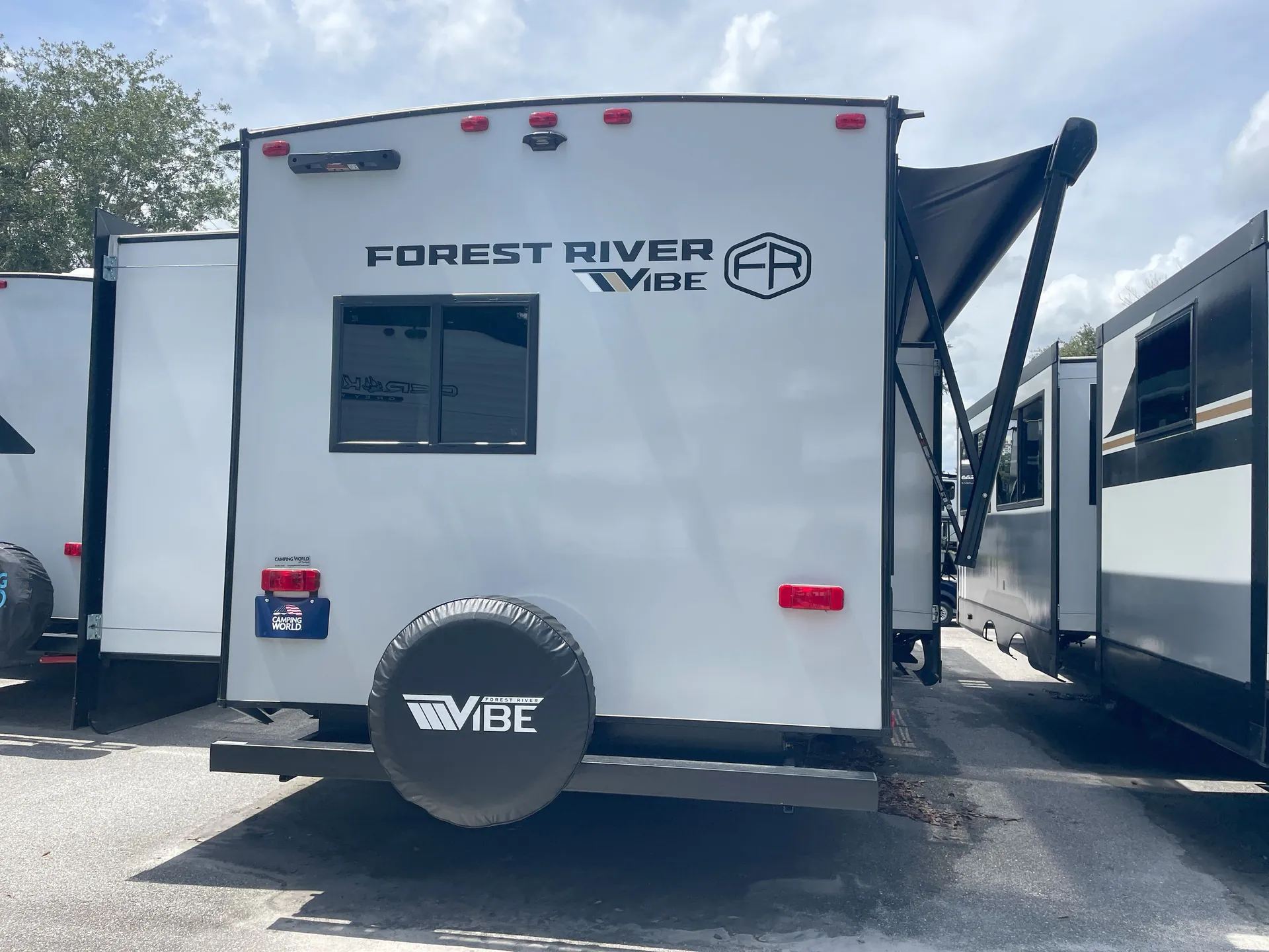 2026 Forest River Vibe 3400BH — backside