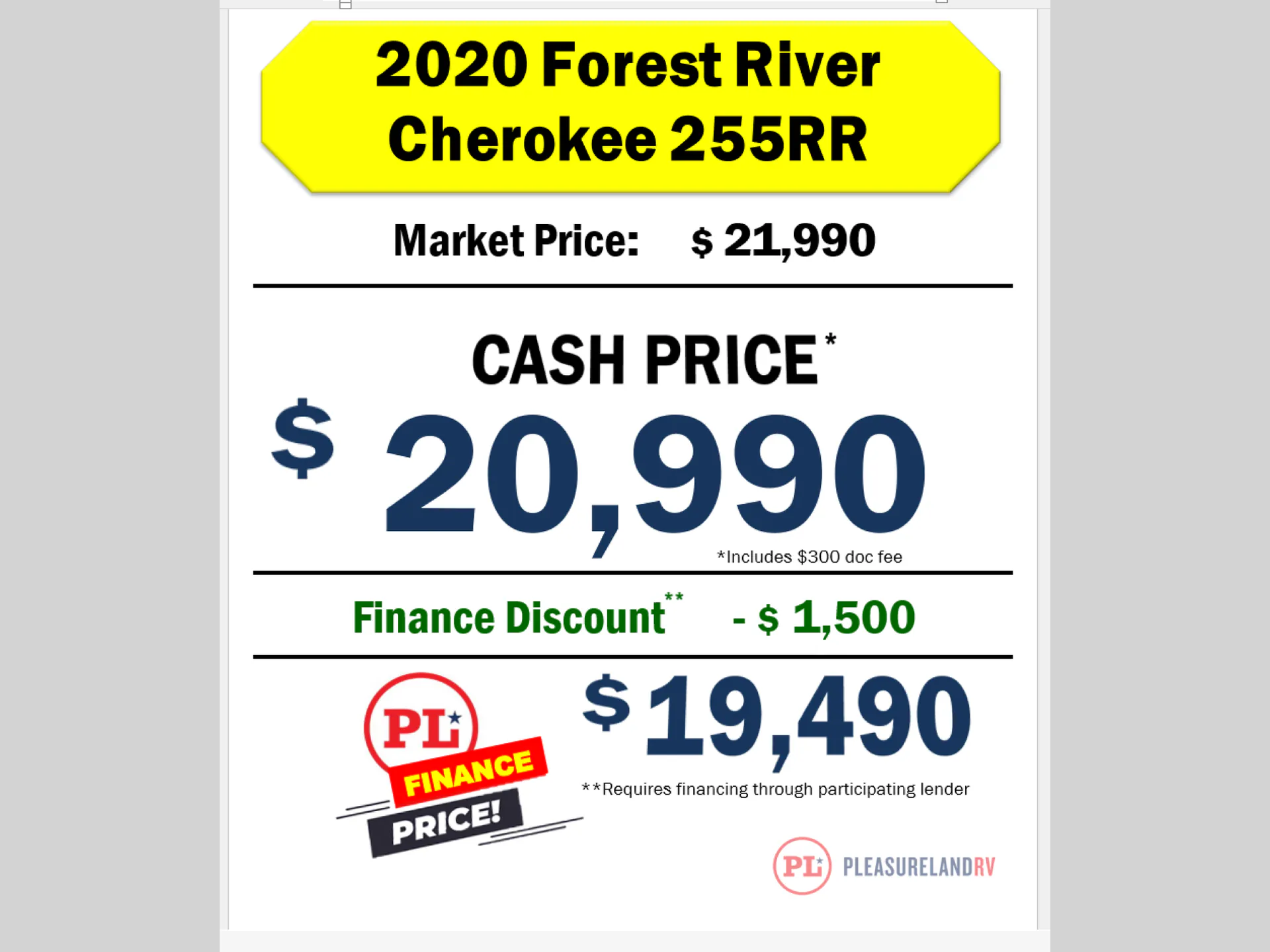 2020 Forest River Cherokee 255RR - Photo 2
