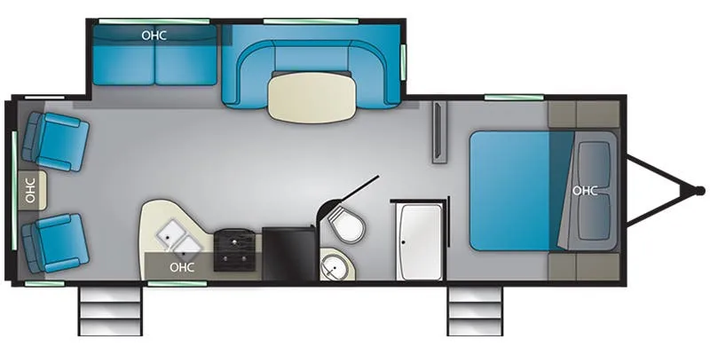 Heartland Pioneer PI RL 250 floor plan