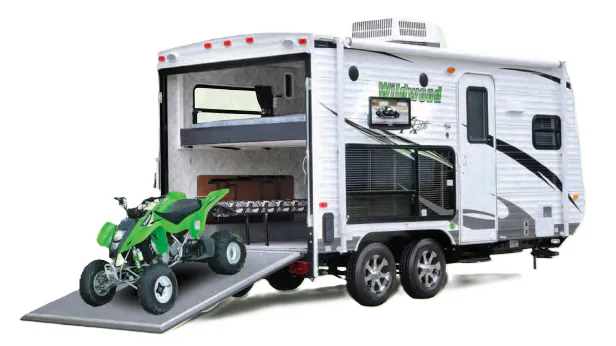 Forest River Wildwood X-Lite 18XLSRV exterior