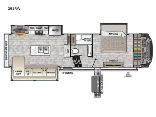2022 Forest River Cedar Creek 291RW - Photo 3